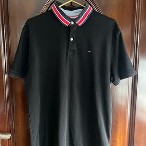Tommy Hilfiger Polo Shirt Men’s XL Collared Short Sleeve